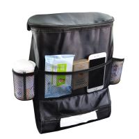 ☏✐ Car Seat Back Organizer Auto Back Seat Hanging Bag Multi- Pocket Travel Storage Cooler Bag Heat-Preservation with Mesh Pockets