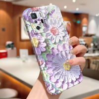 Case4you สำหรับ Xiaomi MI Poco X3 GT All-Inclusive กรณีโทรศัพท์ฟิล์มลายดอกไม้การ์ตูนเปลือกแข็งคลุมทั้งหมดเคสป้องกันทนแรงกระแทกจากกล้อง