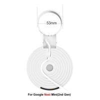 【Sell-Well】 vvigft ยึดผนังที่อัปเกรดแล้วสำหรับ Google Nest ปลั๊กพ่วงลำโพงขนาดเล็กพลาสติกการจัดการสายเคเบิล