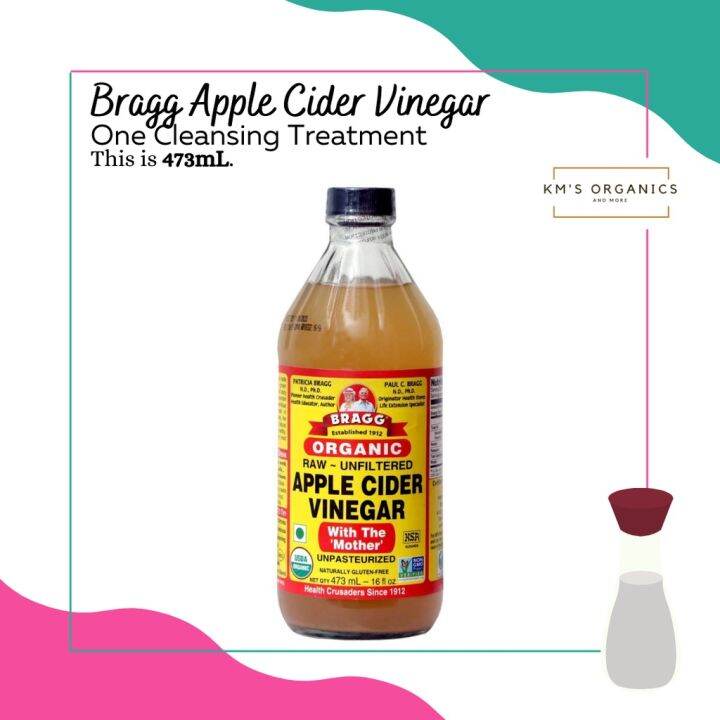 Bragg Organic Apple Cider Vinegar ACV Braggs Bragg's Lazada PH