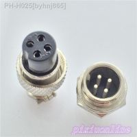 1pcs GX12 4 Pin Male Female 12mm L90Y Circular Connector Socket Plug Wire Panel Aviation Plug High Quality On Sale