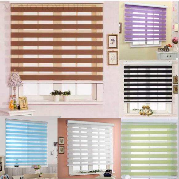 FS 160x160cm 180x160cm Blinds for Window Korean Curtain Blind