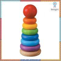 Plantoys - Stacking Ring ชุดวงแหวนไม้สีสันสดใส flashsale ลดกระหน่ำ