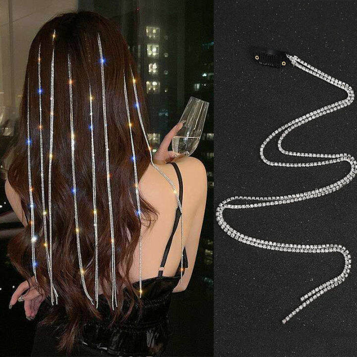PrettySet】Sparkly Crystal Hair Extensions Hair Glitter Strands Wig Chain Clip Rhinestone Bling Ponytail Tassel Hairpin Braided Hairpin | Lazada PrettySet】Sparkly Crystal Hair Extensions Hair Glitter Strands Wig Chain Clip Rhinestone Bling Ponytail Tassel Hairpin Braided Hairpin | Lazada