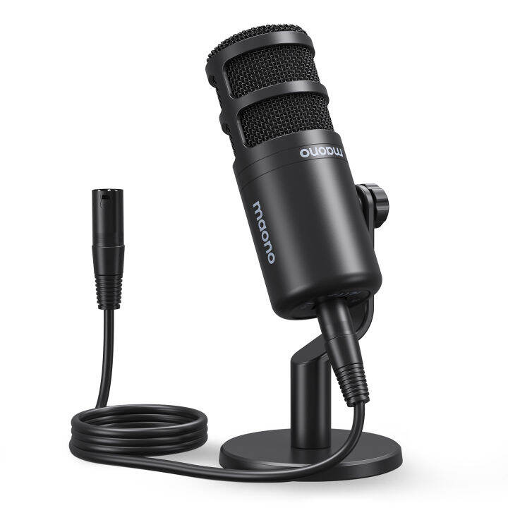 Manila Stock MAONO PD100 XLR Dynamic Microphone for Recording,Podcast Microphones Streaming Mic