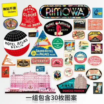 Buy Juseko Stickers For Rimowa Waterproof Luggage Suitcase Vintage
