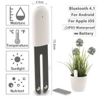 HHCC Flower Monitor Flora Garden Care Plant Grass Soil Water Fertility Smart Tester Sensor Gardening Detector For Xiaomi Mijia