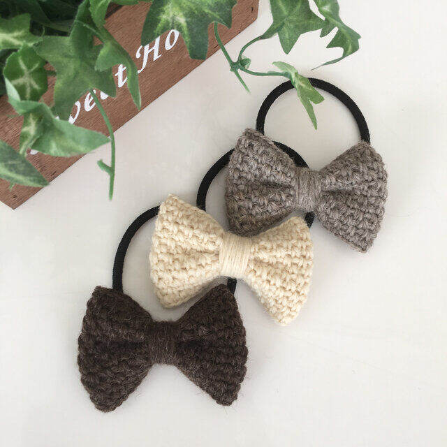 Crochet ribbon hair elastic (made upon order Lazada PH