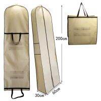 Portable Wedding Dress Dust Cover Handle Bag Protection For Bridal Gown New Arrival 200cm Long Wardrobe Organisers