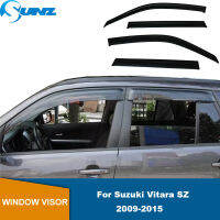 หน้าต่าง Visor สำหรับ Suzuki Vitara SZ 2009 2010 2011 2012 2013 2014 2015 Wind Rain Sun Guard Deflector Vent Shade Shelter Protector