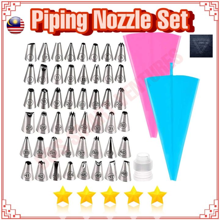 165-piece Set Cake Decorating Supplies Tips Kits Stainless Steel Baking  Supplies Icing Tips With Piping Pastry Bags Baking Tools Accessories 