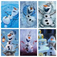 Disney Puzzle 1000 Pieces Disney Frozen Cartoon Snow Treasure Jigsaw Puzzle for Adults Kids Educational Toys Diy Gift Board Game