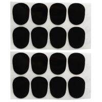 16 Patches Pads Cushions Nozzle for Alto Saxophone 0.8mm Black