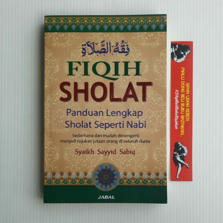 [buku Original] Buku Fiqih Sholat Fikih Sholat Fiqh Shalat Panduan