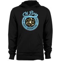 GEEK TEEZ Project Quantum Leap Oh Boy! Mens Hoodie