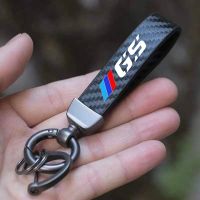 High-Grade Carbon Leather Motorcycle Keychain Chain Key S For For BMW GS F850GS R1200 F750 GS Essories