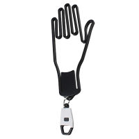 Portable GOLF Glove Holder Rack with Key Chain Hand Shaped Glove Drying Support Frame Hanger Stretcher for Goalkeeper Glove