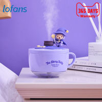 Lofans Humidifier Cute Mini Magic Humidifier Portable For Household Office Bedroom USB Quiet Mist Maker