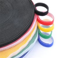 1.5 M Reusable Hooks Loops Cable Tie Self Adhesive Fastener Tape Magic Tape Wire Straps Wire Organizer Strip DIY Accessories Adhesives  Tape