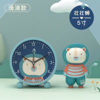 Home Decor Silent Small Cartoon Children Girl Alarm Clocks Table Clock Cute Morning Night Light Modern Creative Bedroom Gift