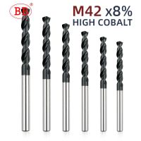 BB M42 Mata Bor Putar Kobalt HSSE Co8 DIN338 HSS-PM Performa Tinggi untuk Alat Lubang Baja Tahan Karat Tembaga Baja Karbon 1Mm-13Mm