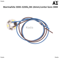 Kada 2W 3W 6W AC 220V โคมไฟวงกลมปรับปรุงแสงแพทช์โคมไฟสีขาวอบอุ่นเย็นลูกปัดสำหรับหลอดไฟไม่จำเป็นต้องไดรเวอร์ชิปนำ