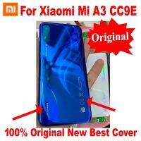 【☊HOT☊】 jiejiu65879742 ฝาหลังใหม่100% ชิ้นสำหรับ A3 Xiaomi Mi Cc9e เคสด้านหลังทั่วโลกประตูแก้วเคสโทรศัพท์ฝาปิดด้วยกาว