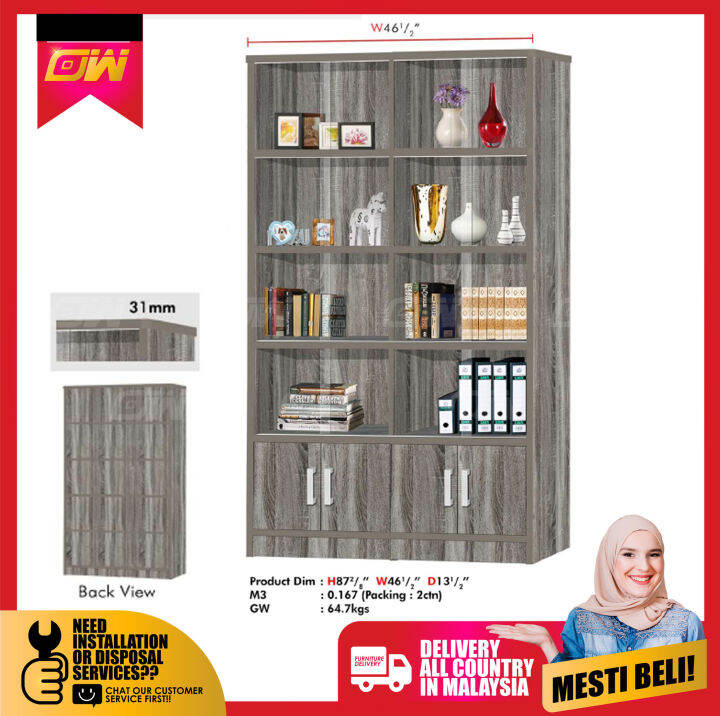 BS180 Multi Layer Book Case / Book / Filing / Office