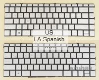 US LA Spanish Keyboard for HP Pavilion X360 14-dw 14-dw0000 14-dw1000 14t-dw000 14t-dw100 14-dv 14-dv0000 14-dv1000 Silver Gold