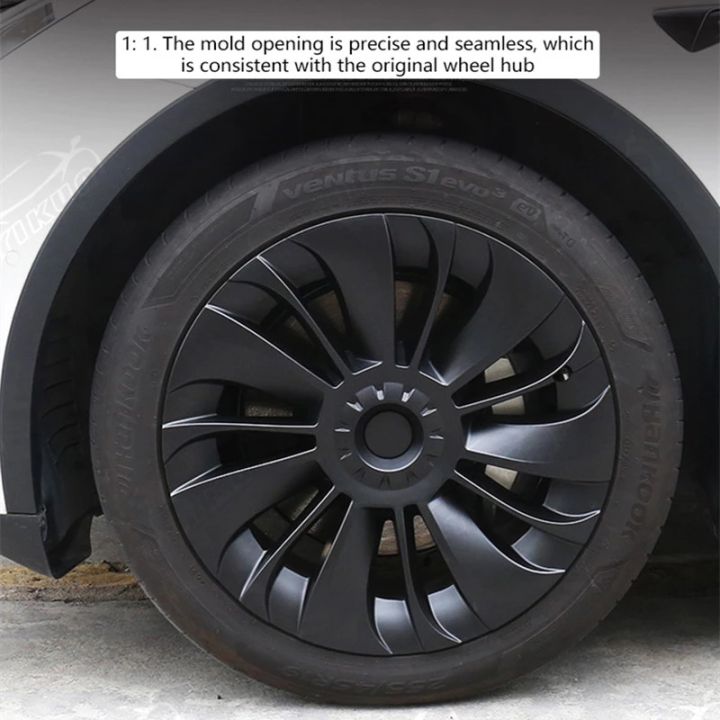 4ชิ้นสำหรับเทสลารุ่น-y-19นิ้ว-hub-cap-ประสิทธิภาพเปลี่ยนฝาครอบล้อรถยนต์-hubcap-เต็มขอบอุปกรณ์เสริมฝาครอบ2018-2022