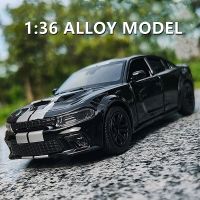 1/36 DODGE Durango Charger Hellcat SRT Alloy Sports Car Model Diecast Metal Simulation Toy Car Model Collection Childrens Gift