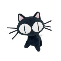 สินค้าใหม่ข้ามพรมแดน Tri STAMPEDE plush God Anime Peripl Black Cat Plush Doll