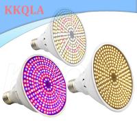 QKKQLA Full Spectrum 290 LED indoor plant lamp Flower Grow light bulbs E27 veg grow tent red blue Hydro sunlight Phyto Lamp aquarium