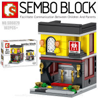 บล็อกตัวต่อร้านค้า SEMBO BLOCK SD6079 จำนวน 102 ชิ้น