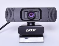 ?ส่งเร็ว?รับประกับ1ปี?OKER กล้อง PC ไมโครโฟน Full HD Webcam รุ่น Oker HD-748(1080p)