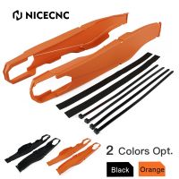 NICECNC Motocross PA ABS Plastic Swingarm Protector Cover For KTM 125 150 250 300 XC SX 250 350 450 SXF XCF 13 22 Black Orange