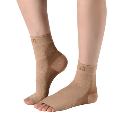 2ชิ้นคู่ข้อเท้าสนับสนุนถุงเท้าการบีบอัดเท้าข้อเท้า Angel แขน Plantar Fasciitis Anti Fatigue ผู้ชายผู้หญิงถุงเท้าการบาดเจ็บ Recovery