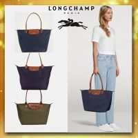 100% original longchamp official store L1899 large / L2605 medium Tote Bags Fashion Womens Nylon Shoulder