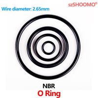 【hot】✴  NBR Rubber O Gasket Nitrile Washers for Car Repair Plumbing Air Gas Connections WD2.65