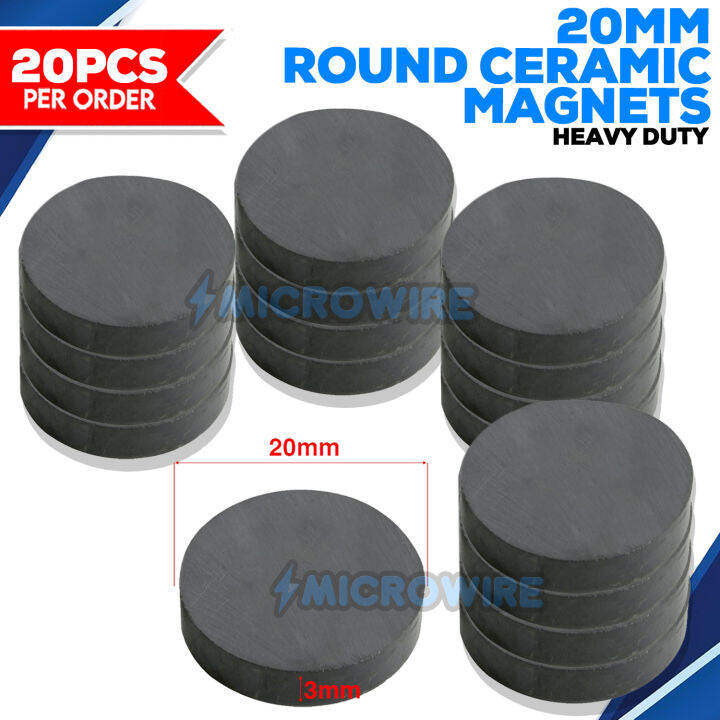 Round Magnet 20mm (20pcs) Very Strong Circular magnet | Lazada PH