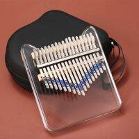 【YF】 BATESMUSIC Kalimba 17 Transparent Thumb with Gig Manual