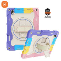 [มี Tali Bahu] สำหรับ Honor Pad 8 12.0 "(2022)/HEY-W09แฟชั่น Casing Tablet ลายพราง PC + ฝาครอบกรอบซิลิโคนในตัวยึดไหล่ยาวและสายรัดมือ2BHD