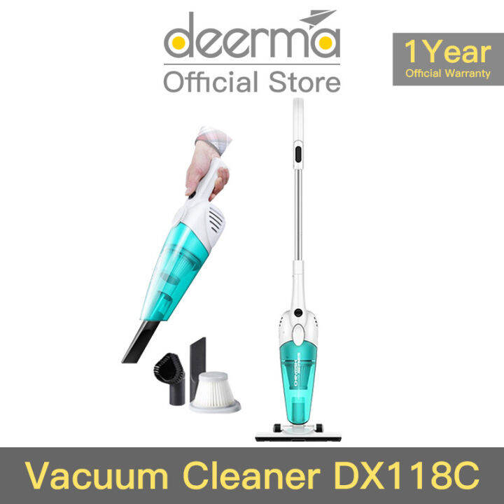 [Official Store] Deerma Vacuum Cleaner DX118C Multifunctional 2in1