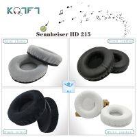 Kqtft สักหลาด1คู่ของเปลี่ยนแผ่นรองหูสำหรับ HD 215ชุดหูฟังหูฟัง earmuff หุ้มเบาะถ้วย