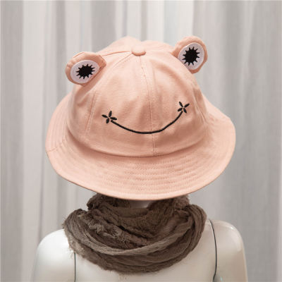 Beach Fishing Cap Female Sunhat Sunscreen Hat Panama Outdoor Hat Women Hat Frog Bucket Hat Fashion Hat