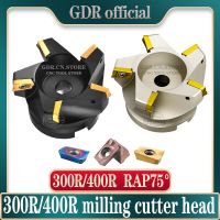 RAP 300R 400R 75 องศา 90 องศาเสียมุม CNC หัวกัดหัวกัด APMT1135 APMT1604 คาร์ไบด์ใส่หัวกัด CNC มิลลิ่ง