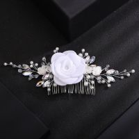 【hot】㍿  Fabric Bridal Hair Accessories Rhinestone Headband Bride Headdress Wedding Headwear