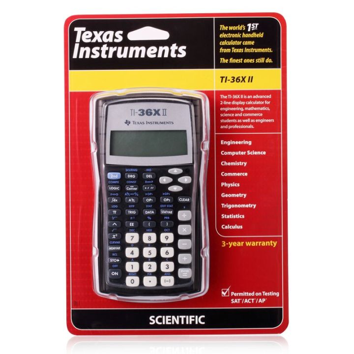 texas-instruments-ti-36x-ii-student-science-function-calculator-calculus-calculator-two-lines-display