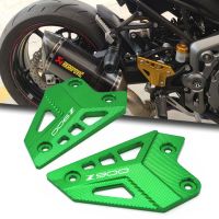 สำหรับ Kawasaki Z 900 Z900 2017 2018 2019 2020 2021 2022ที่วางเท้ามอเตอร์ไซค์ยามแป้นเหยียบด้านหลังอุปกรณ์ตกแต่งแผ่นส้นเท้า