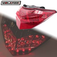 ไฟเบรคท้ายท้ายไฟ Led กระจกมองข้างมอเตอร์ไซค์สำหรับ KAWASAKI NINJA 250 300 Z300 300R NINJA250 NINJA300 EX300 2013-2017